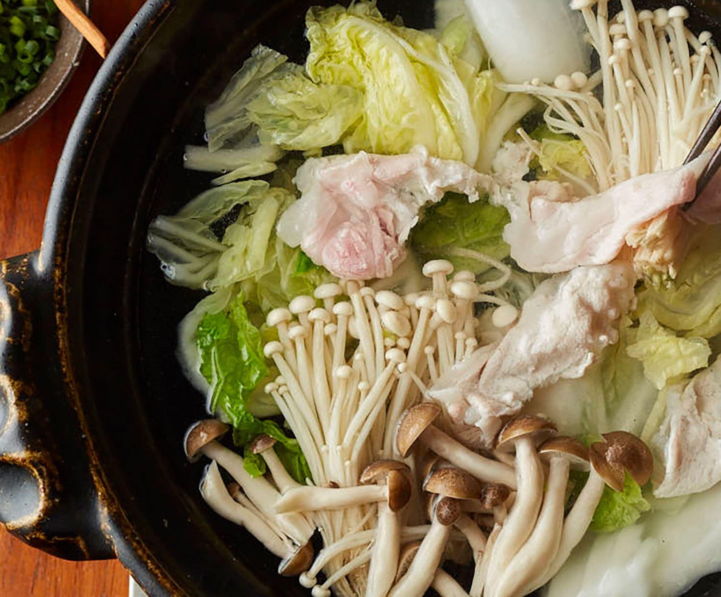 重信初江先生のアレンジ冬の鍋