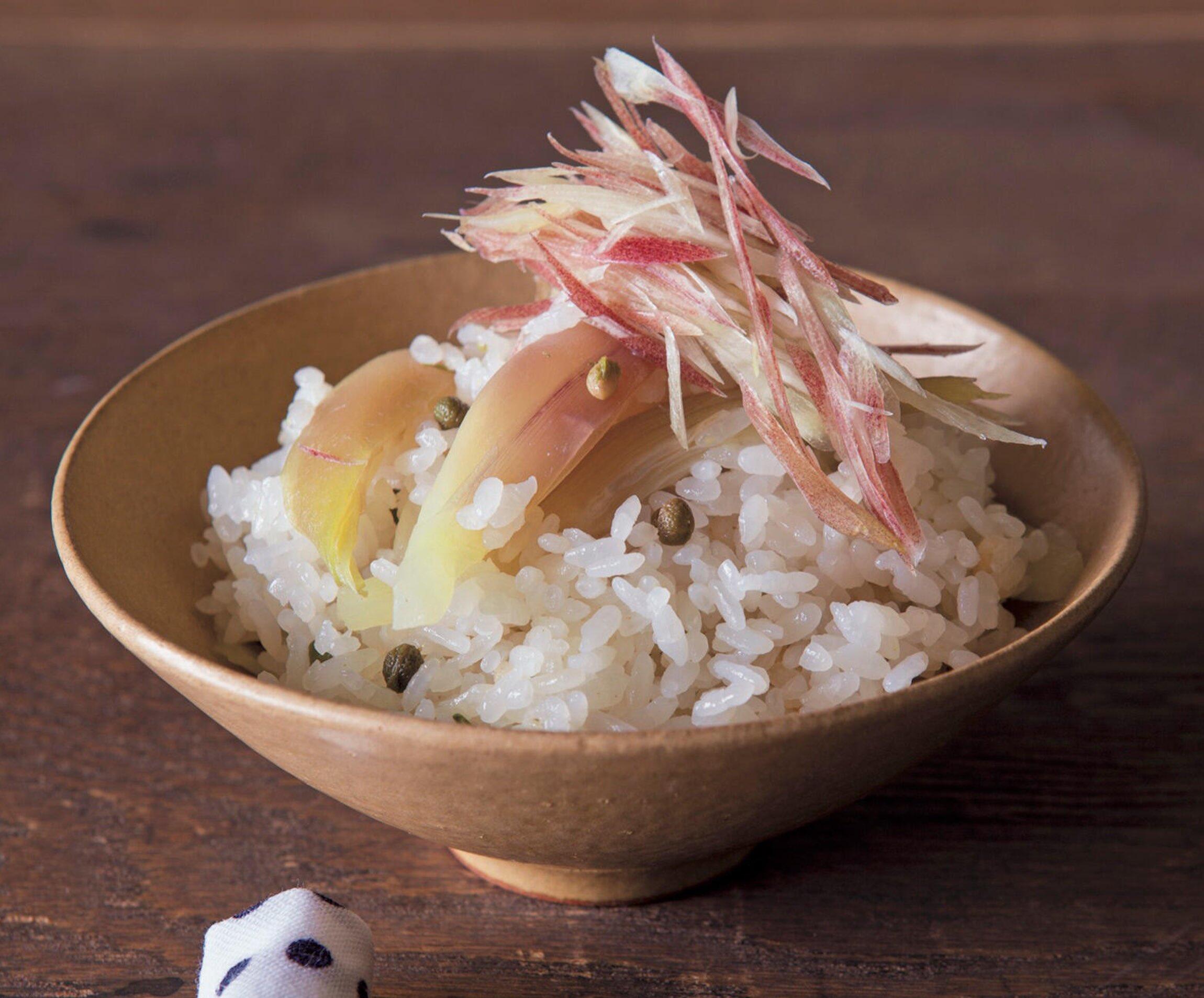 夏を感じる薬味ごはん