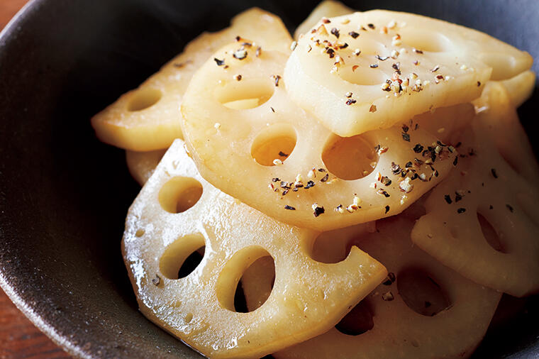 【れんこんレシピ】シャキシャキ、もちもち、ホクホク！食感が楽しいレシピ3選